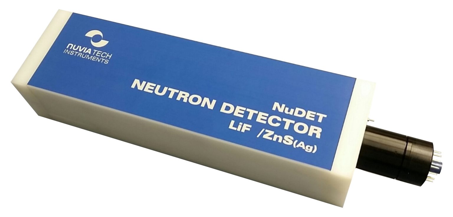NUDET neutron detector LiF ZnS NUVIATech Instruments