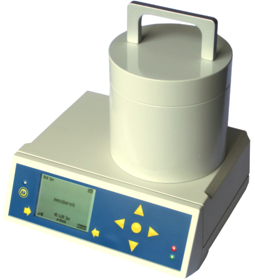 A radiation monitor for simple control of solid and liquid food