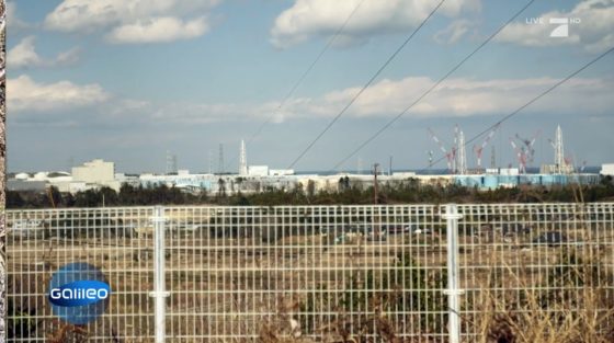 City of Fukushima seen from far away